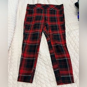 Torrid pixie plaid pants